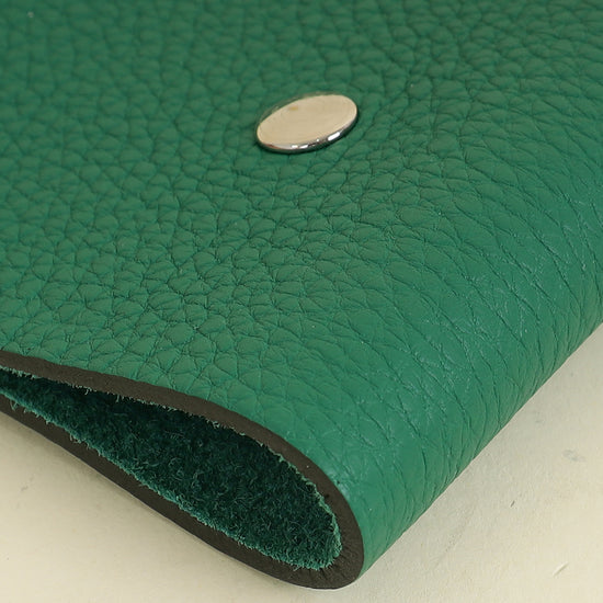 Hermes Vert Jade Ulysse MM Notebook Cover