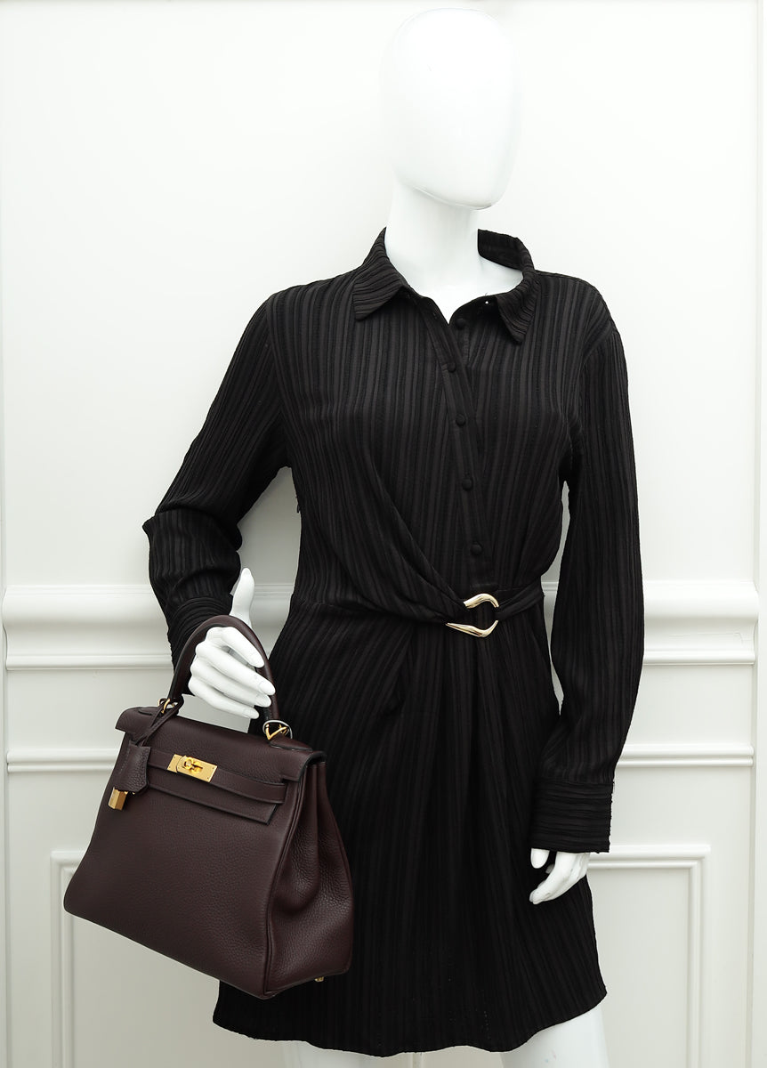 Hermes Rouge Sellier Retourne Kelly 28 Bag-Hermes-THE CLOSET