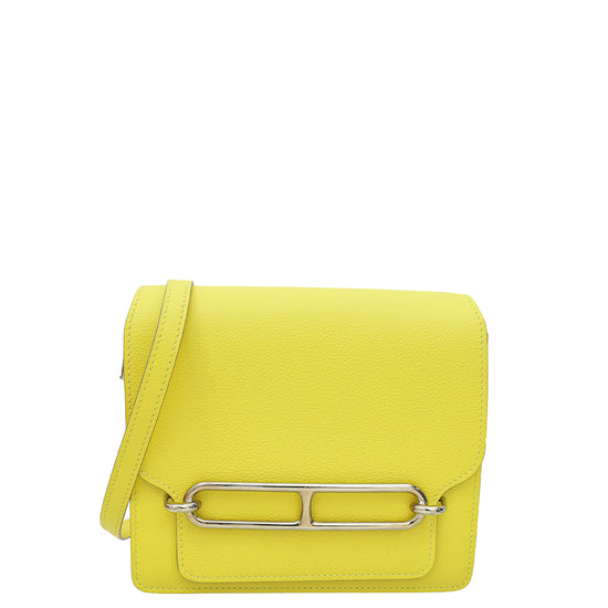 Hermes Lime Roulis Mini Bag