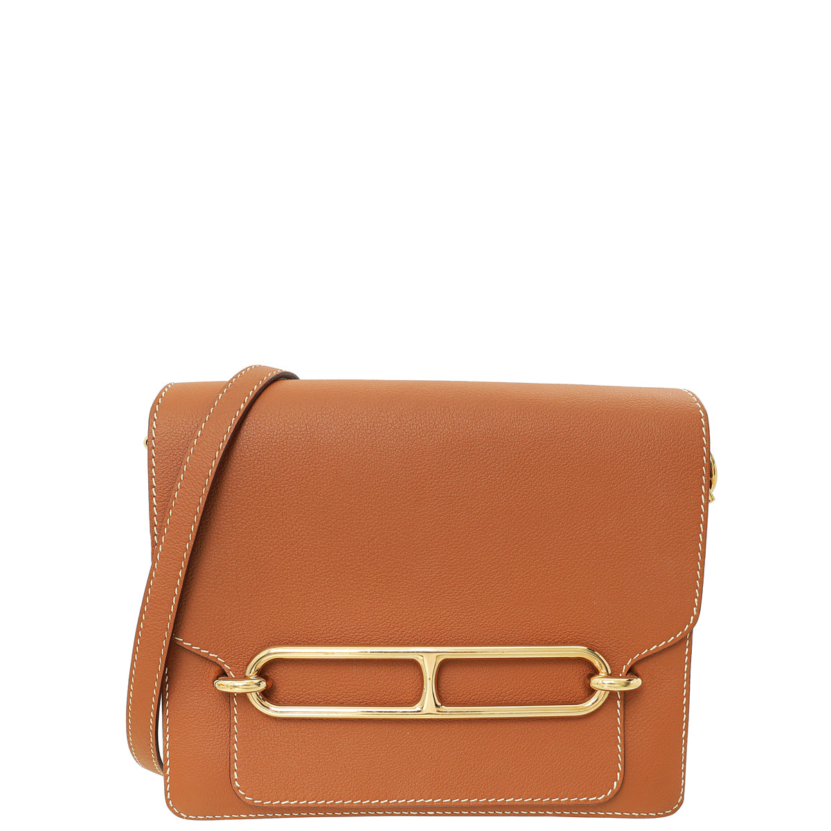 Hermes Gold Roulis 23 Evercolor Bag