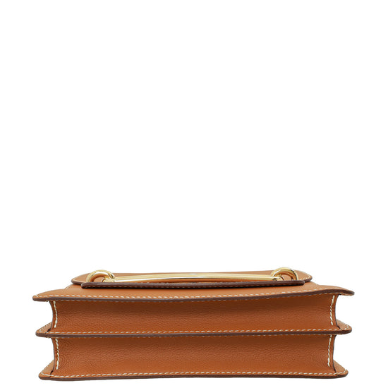 Hermes Gold Roulis 23 Evercolor Bag