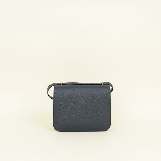 Hermes Bleu Nuit Constance Mini 18 Bag