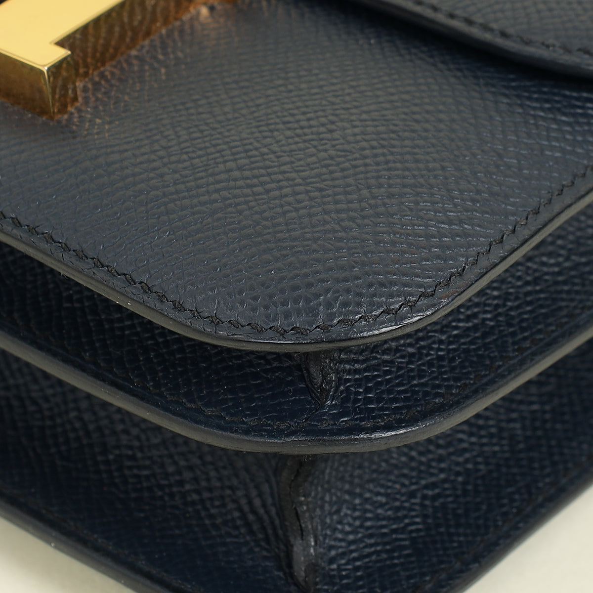 Hermes Bleu Nuit Constance Mini 18 Bag