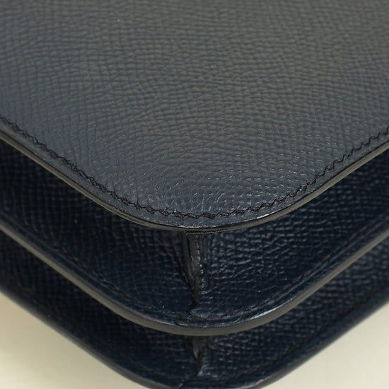 Hermes Bleu Nuit Constance Mini 18 Bag