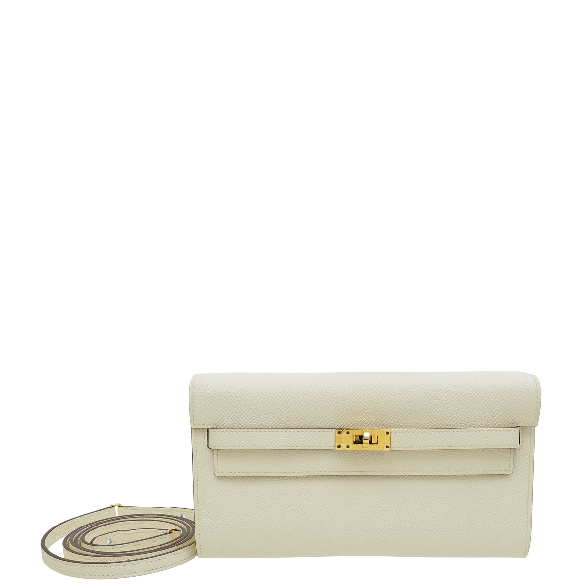 Hermes Nata Jaune Poussin Kelly Classique To Go Verso Wallet-Hermes-THE CLOSET