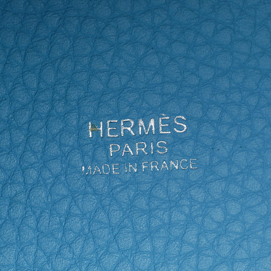 Hermes Bleu Du Nord Picotin Lock 18 Bag