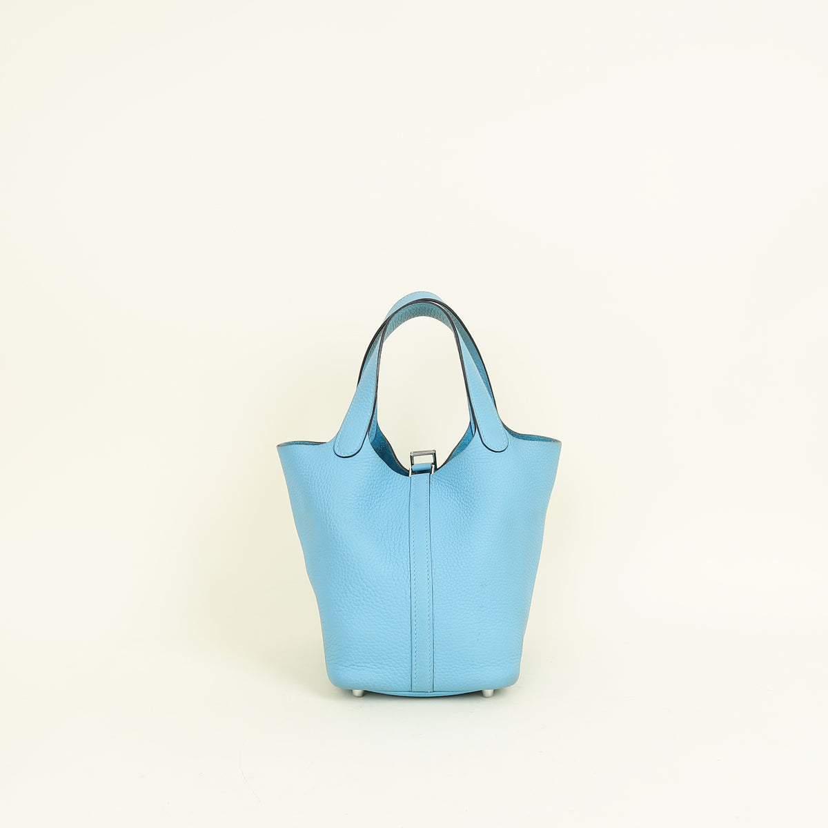 Hermes Bleu Du Nord Picotin Lock 18 Bag