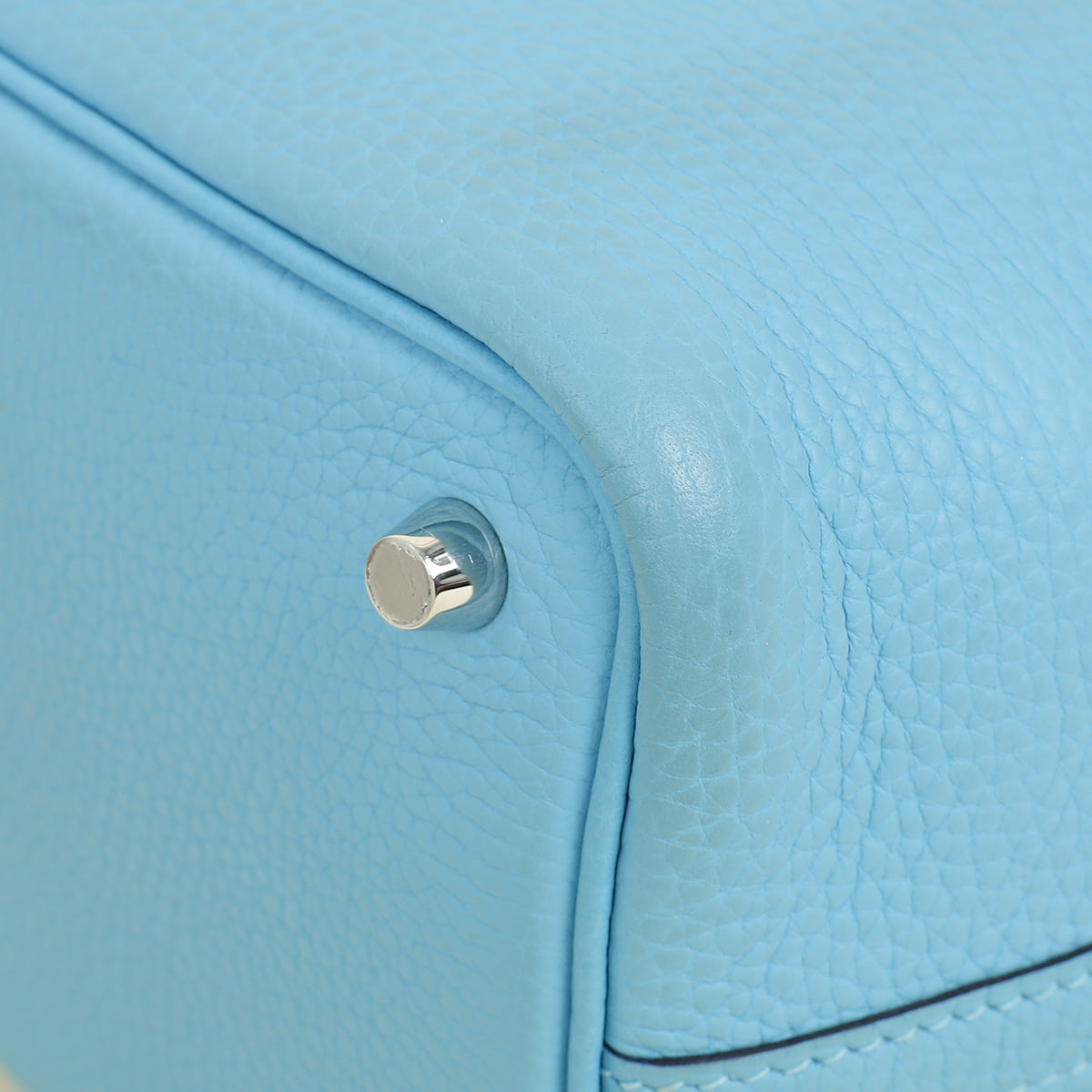 Hermes Bleu Du Nord Picotin Lock 18 Bag