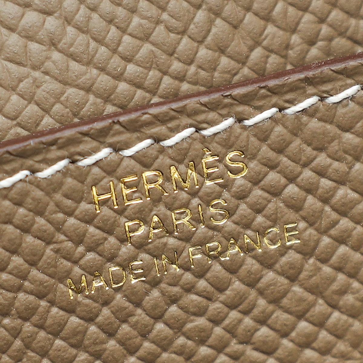 Hermes Etoupe Constance To Go Wallet