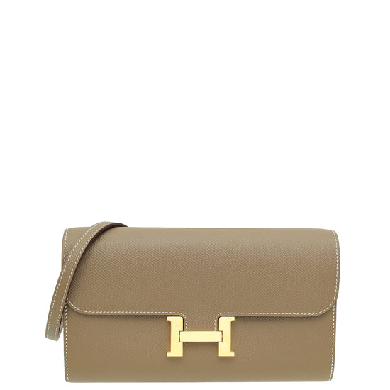 Hermes Etoupe Constance To Go Wallet