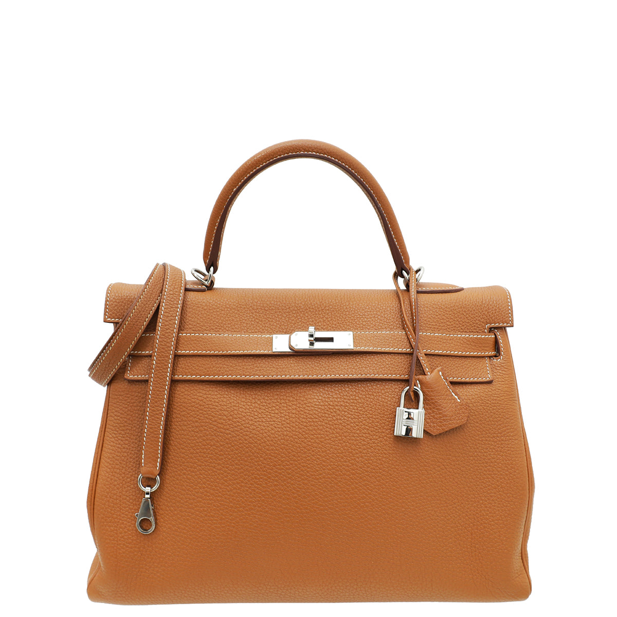 Hermes Gold Retourne Kelly 35 Bag-Hermes-THE CLOSET