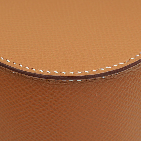 Load image into Gallery viewer, Hermes Gold Della Cavalleria Elan Bag
