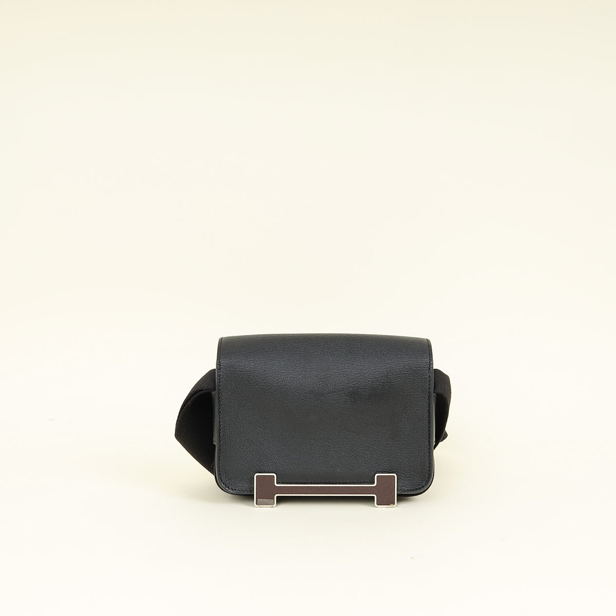 Hermes Bicolor Geta Mysore Goatskin Bag — image 3 of 12