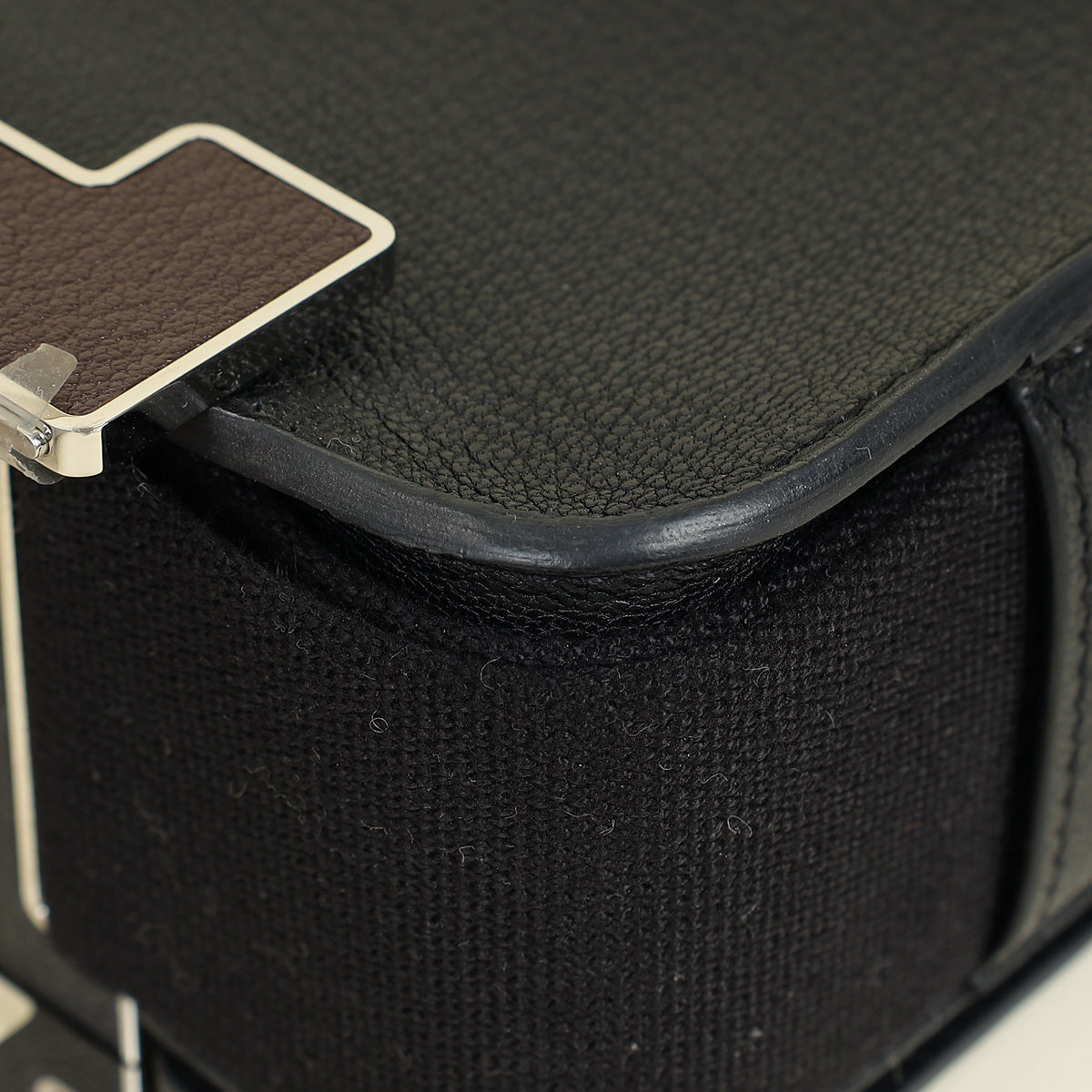 Hermes Bicolor Geta Mysore Goatskin Bag — image 7 of 12