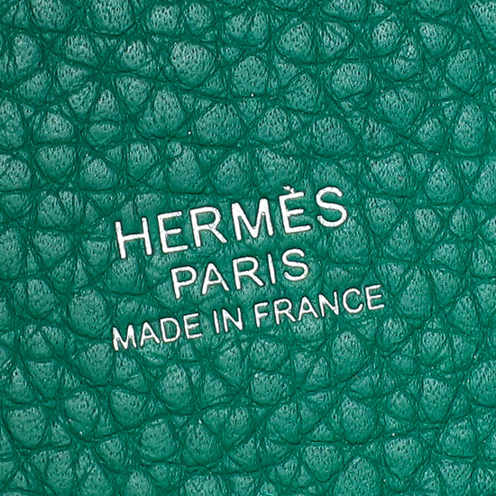 Hermes Vert Vertigo Picotin Lock 18 Bag