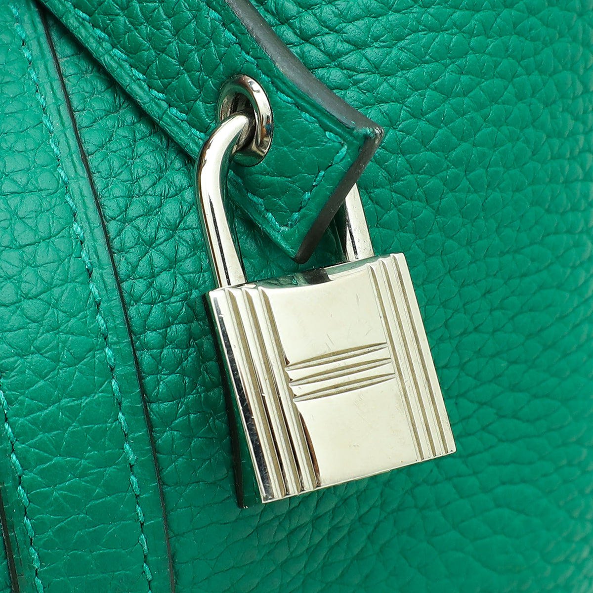 Hermes Vert Vertigo Picotin Lock 18 Bag