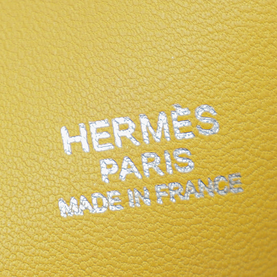 Hermes Jaune Ambre Bolide 31 Bag