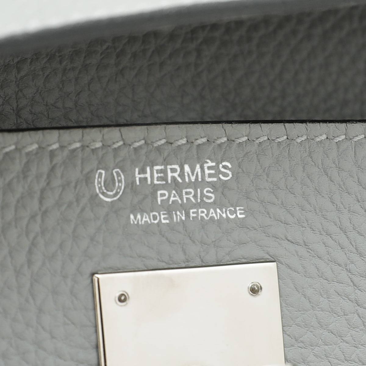 Hermes Bicolor Vache Hunter Horseshoe Stamp Retourne Kelly 32 Bag