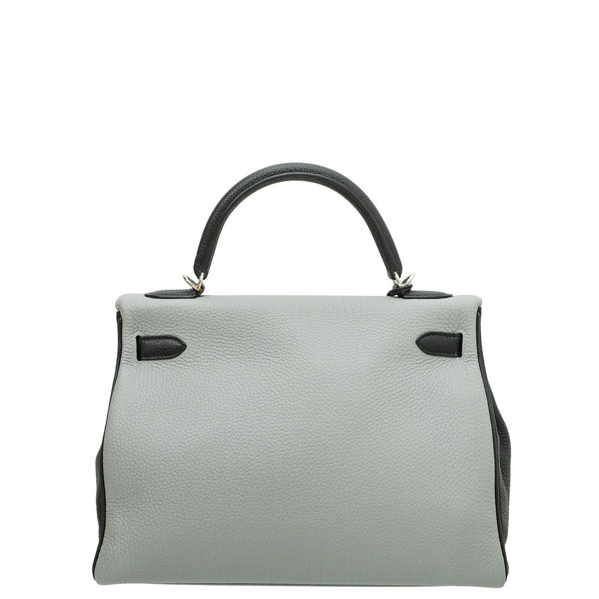 Hermes Bicolor Vache Hunter Horseshoe Stamp Retourne Kelly 32 Bag-Hermes-THE CLOSET