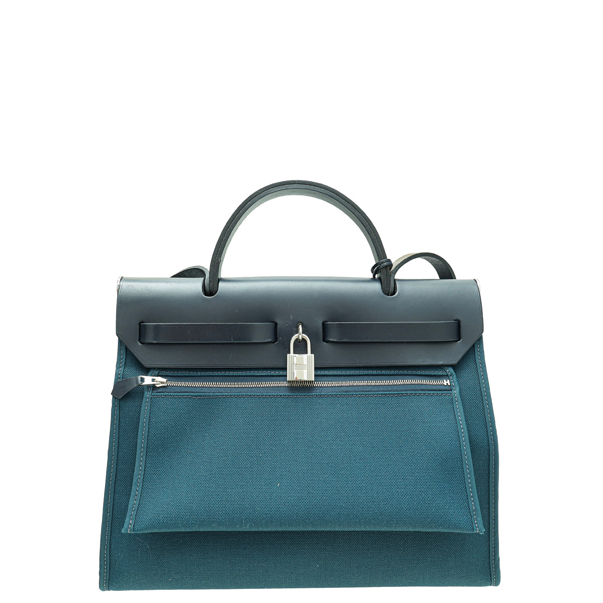 Hermes Bicolor Sellier Herbag Zip 31 PM Bag-Hermes-THE CLOSET