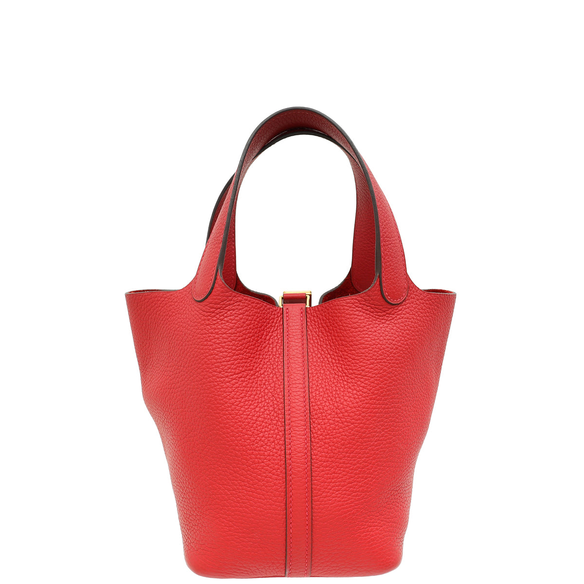 Hermes Rouge Casaque Picotin Lock 18 Bag