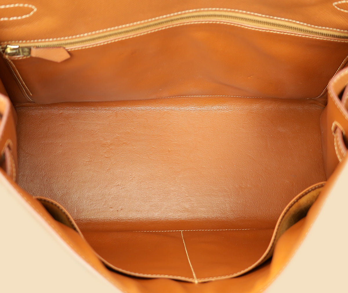 Hermes Gold Sellier Kelly 35 Bag-Hermes-THE CLOSET