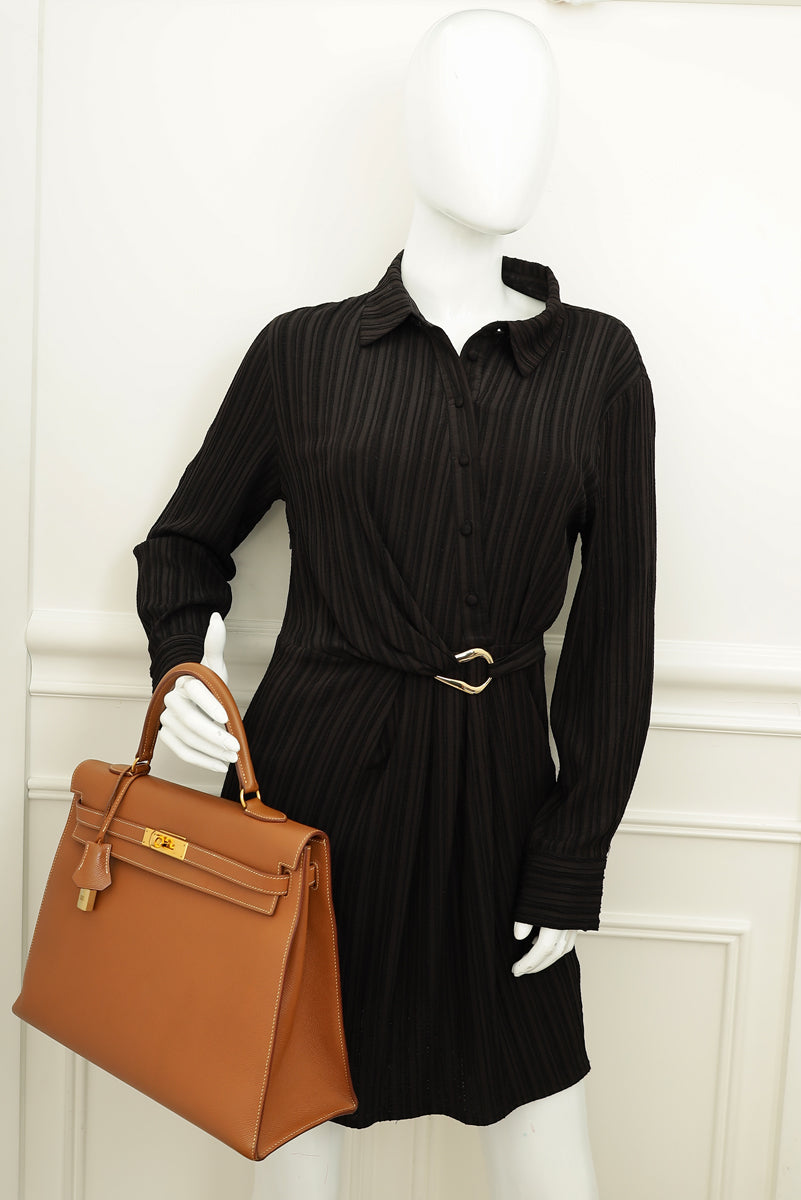 Hermes Gold Sellier Kelly 35 Bag-Hermes-THE CLOSET