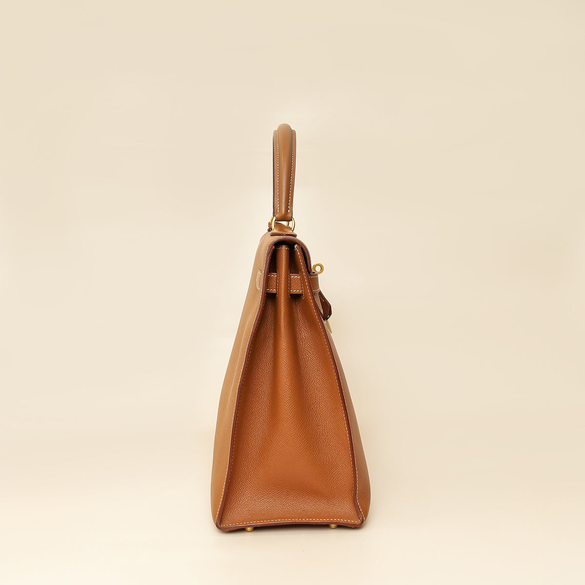 Hermes Gold Sellier Kelly 35 Bag-Hermes-THE CLOSET