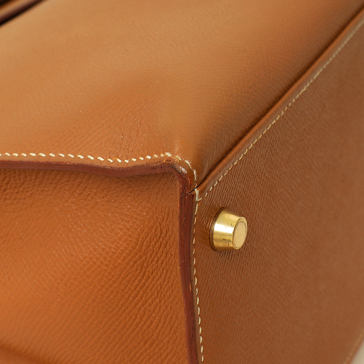 Hermes Gold Sellier Kelly 35 Bag-Hermes-THE CLOSET