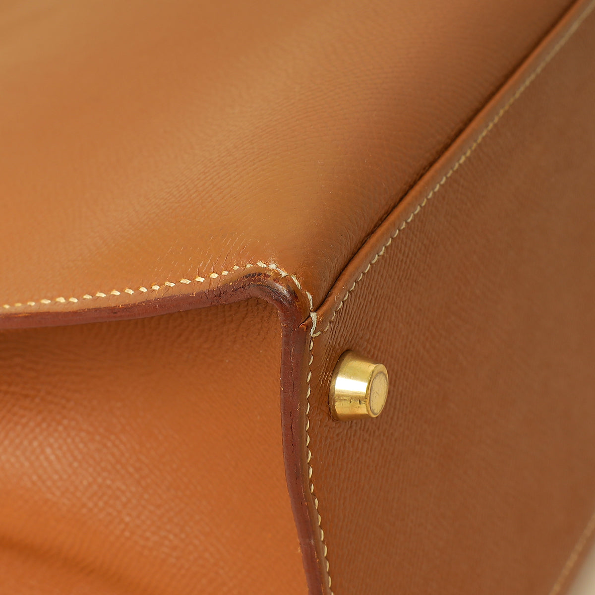 Hermes Gold Sellier Kelly 35 Bag-Hermes-THE CLOSET