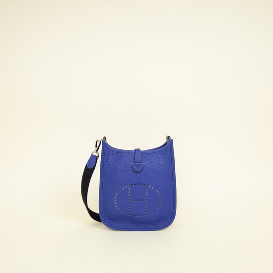 Hermes Bleu Electrique Evelyne 16 TPM Bag