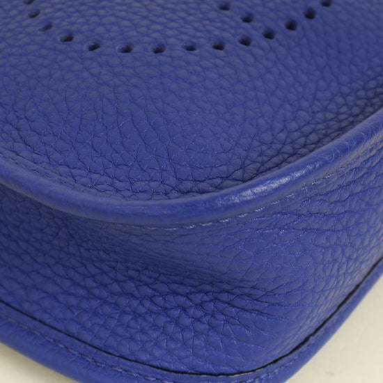 Hermes Bleu Electrique Evelyne 16 TPM Bag