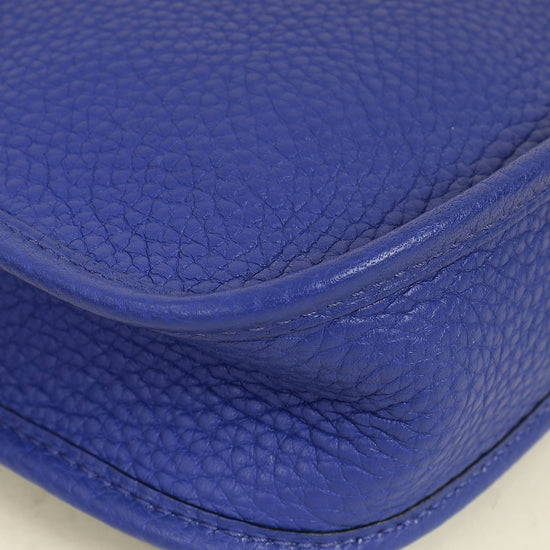 Hermes Bleu Electrique Evelyne 16 TPM Bag