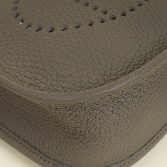 Hermes Gris Etain Evelyne 16 TPM Bag
