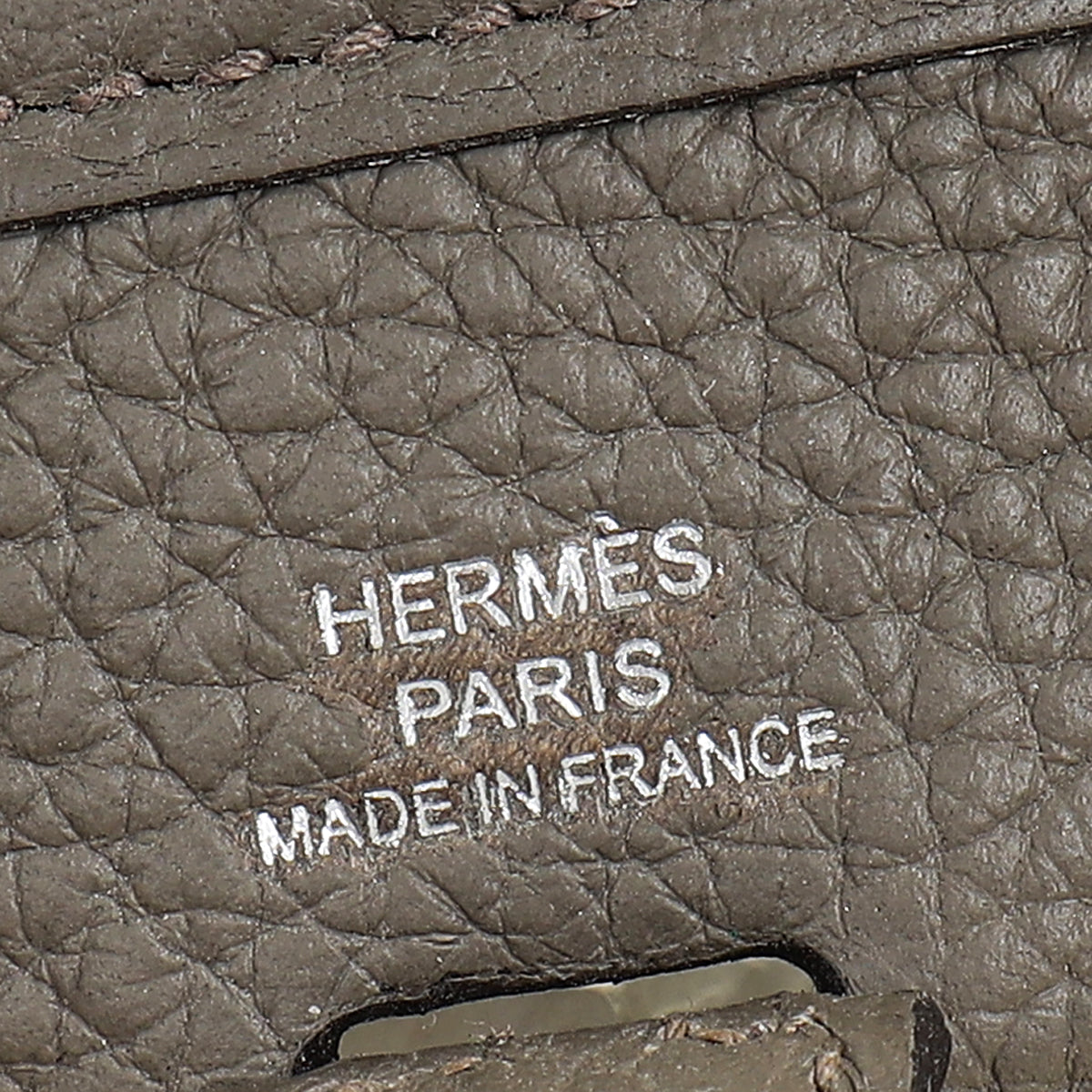 Hermes Gris Etain Evelyne 16 TPM Bag