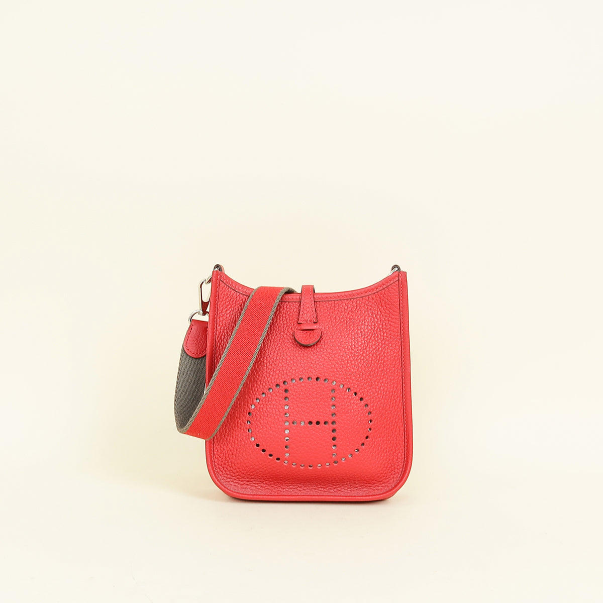 Hermes Rouge Casaque Evelyne 16 TPM Bag