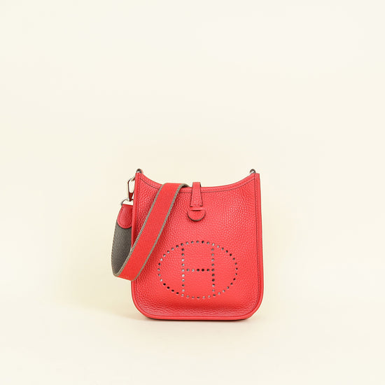 Hermes Rouge Casaque Evelyne 16 TPM Bag