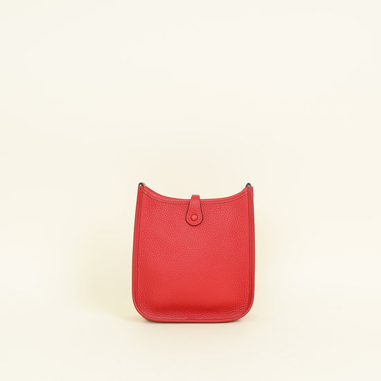 Hermes Rouge Casaque Evelyne 16 TPM Bag