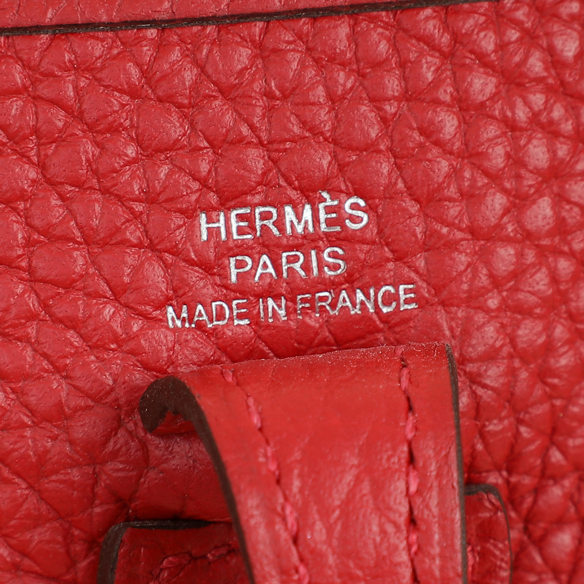 Hermes Rouge Casaque Evelyne 16 TPM Bag