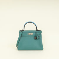 Hermes Tricolor Au Pas Kelly Retourne 28 Bag