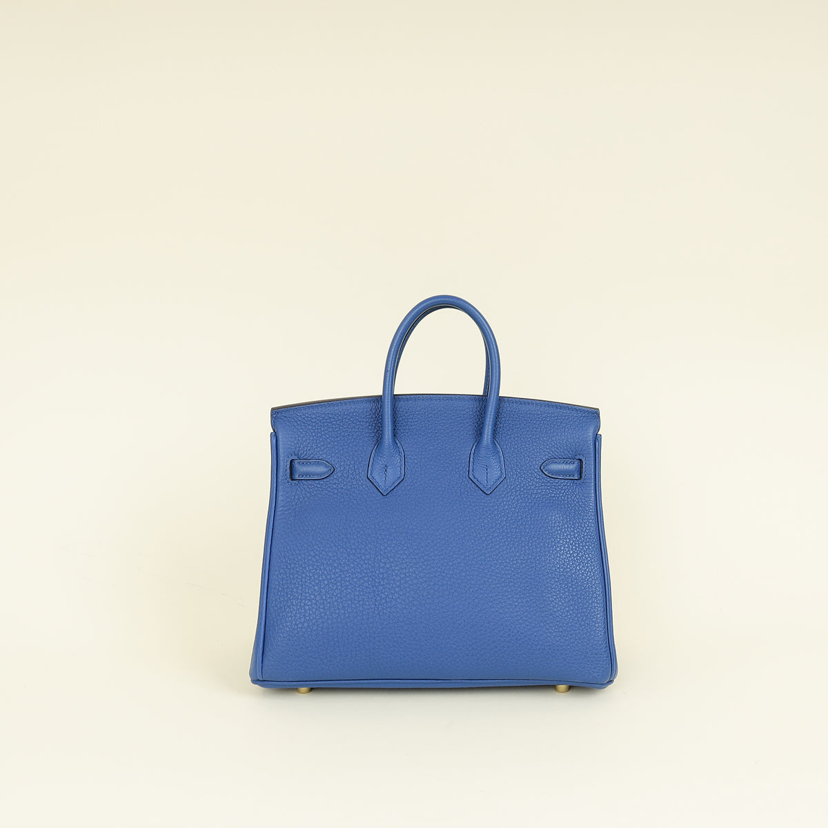 Hermes Bleu France Retourne Birkin 25 Bag — image 3 of 14