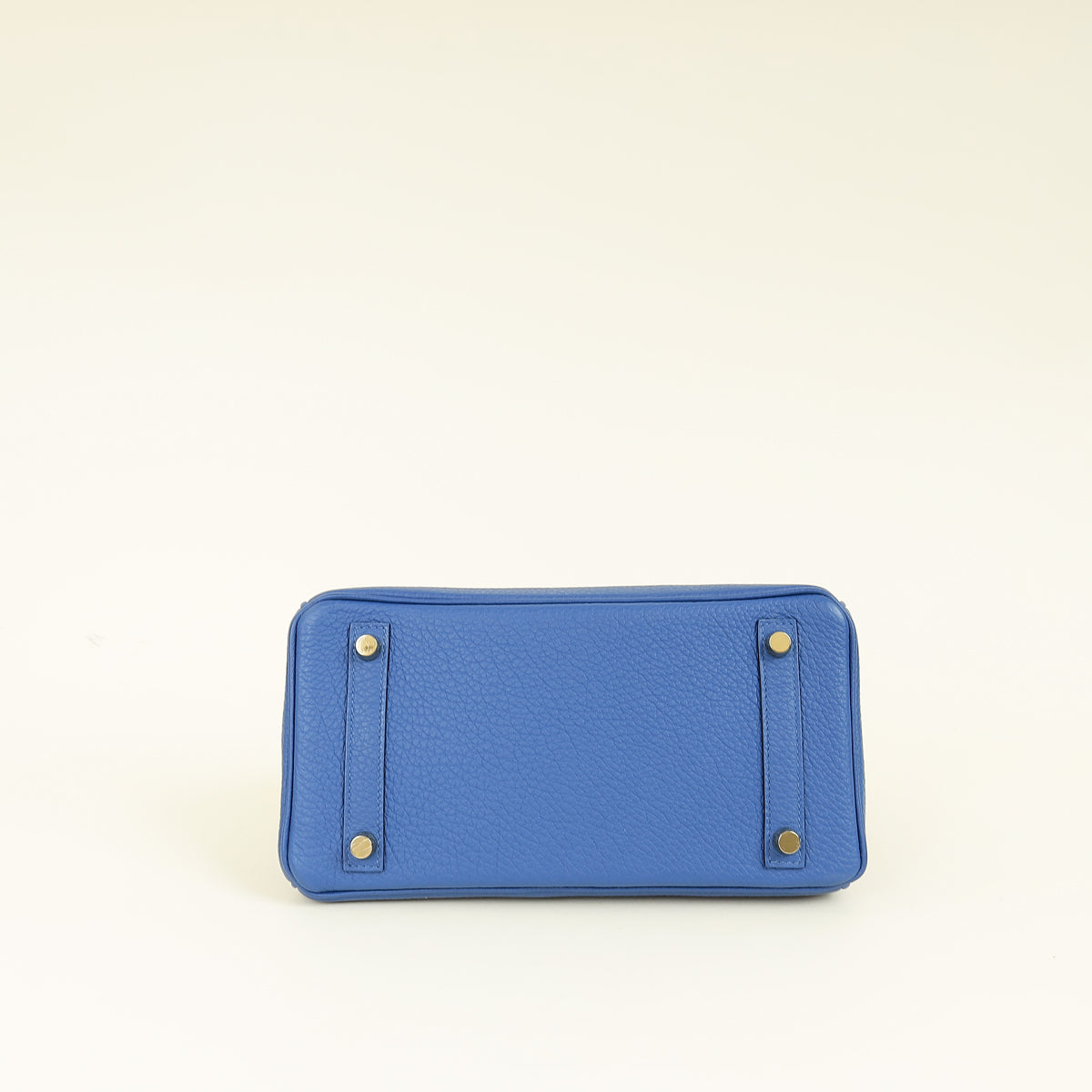 Hermes Bleu France Retourne Birkin 25 Bag — image 4 of 14