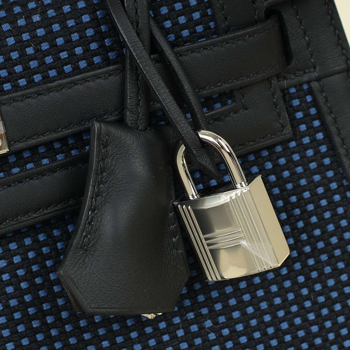 Hermes Bicolor Kelly 25 Sellier Quadrille Bag — image 9 of 14