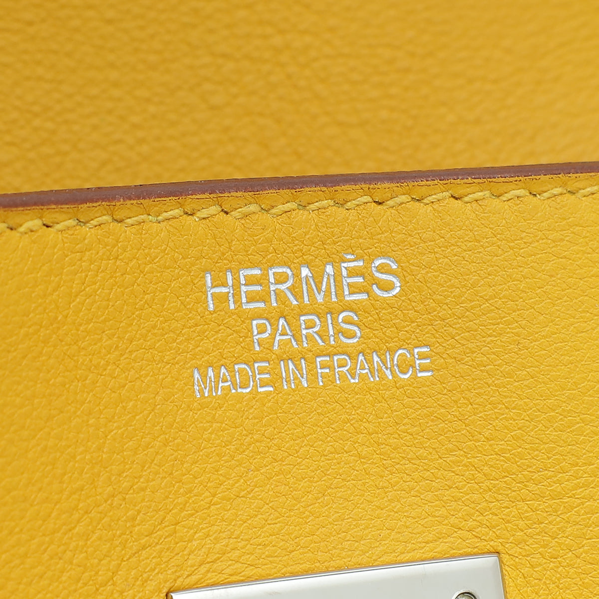 Hermes Jaune De Naples Soleil Birkin 35 Bag