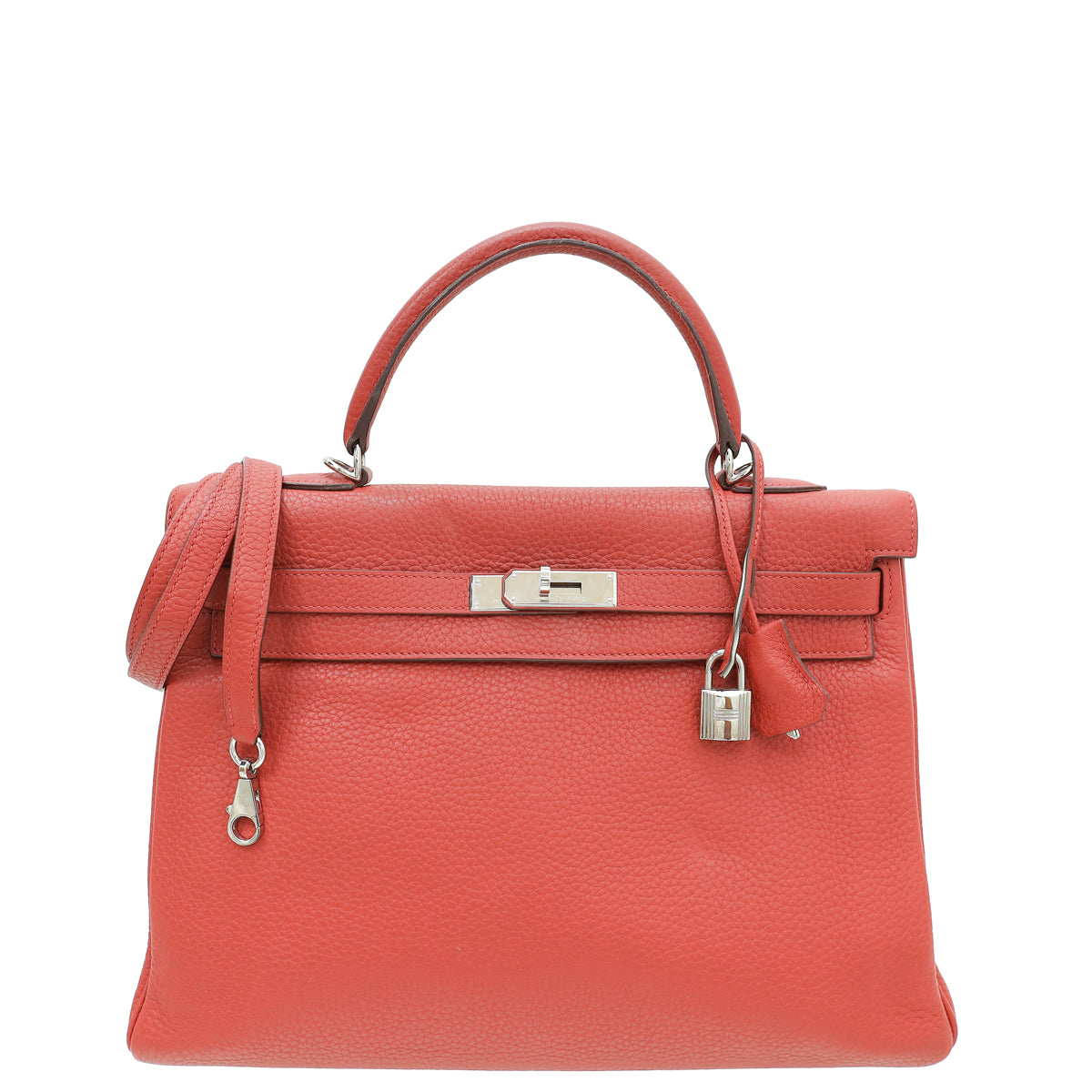 Hermes Rouge Venetian Retourne Kelly 35 Bag-Hermes-THE CLOSET