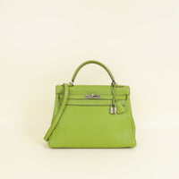 Hermes Vert Anis Retourne Kelly 32 Bag
