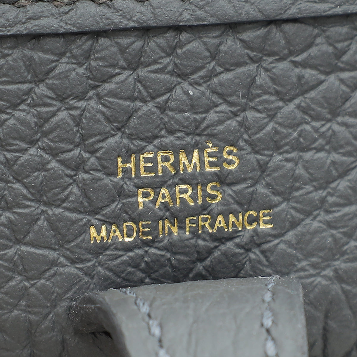 Hermes Gris Misty Evelyne TPM 16 Bag