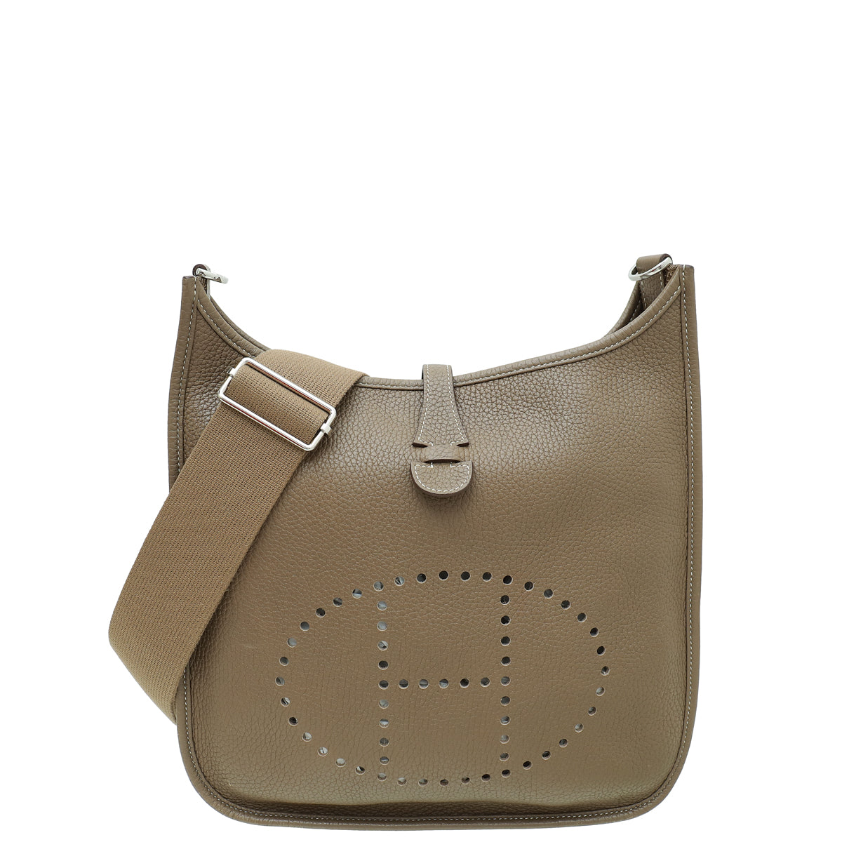Hermes Etoupe Evelyne III PM Bag-Hermes-THE CLOSET