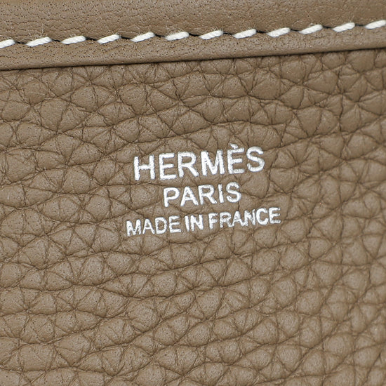 Hermes Etoupe Evelyne III 29 PM Bag