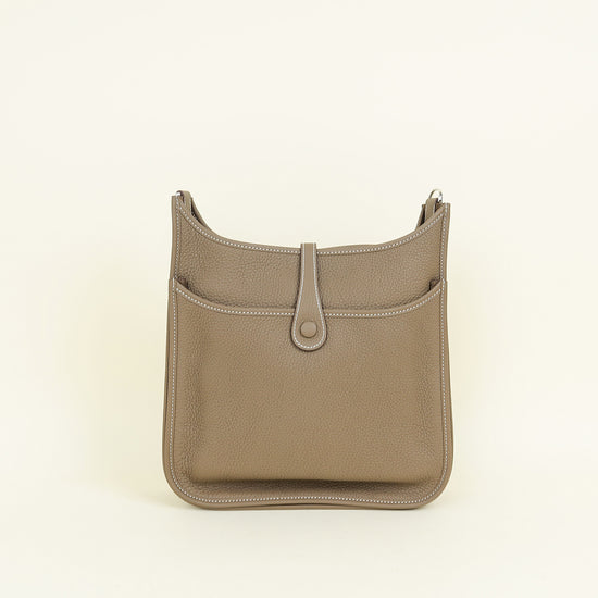 Hermes Etoupe Evelyne III 29 PM Bag